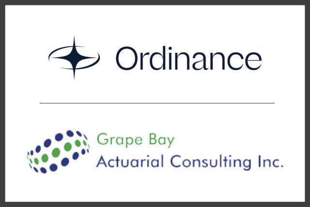 Logos of Ordinance and Grape Bay Actuarial Consulting